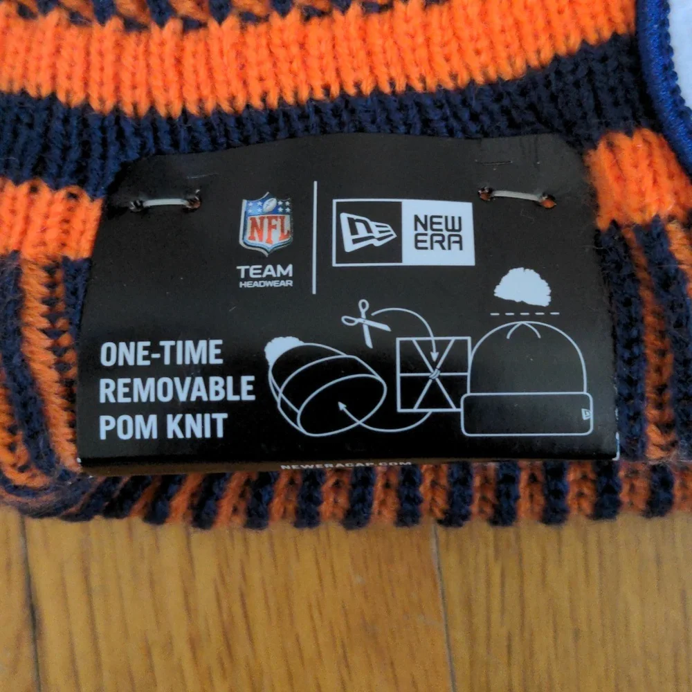 New Era Denver Broncos Knit Beanie, OSFM - Picture 2 of 6